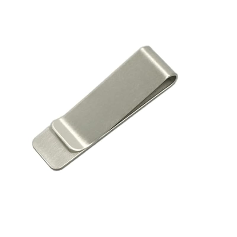 Mridshala Stainless Steel Small Money Clip for Men  Magnetic Slim Wallet Alternative | Rustproof & Gift Boxed