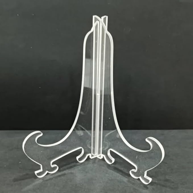 Mridshala 10 PCS Coin Stand – Clear Acrylic Coin Display Stand & Coin Holder for Collectibles